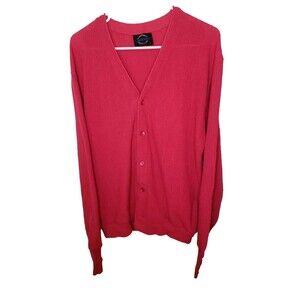 Jantzen Vintage Men's Cardigan Sweater Size Large